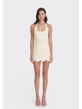 Cult Mia Cake Dress in Butter Yellow